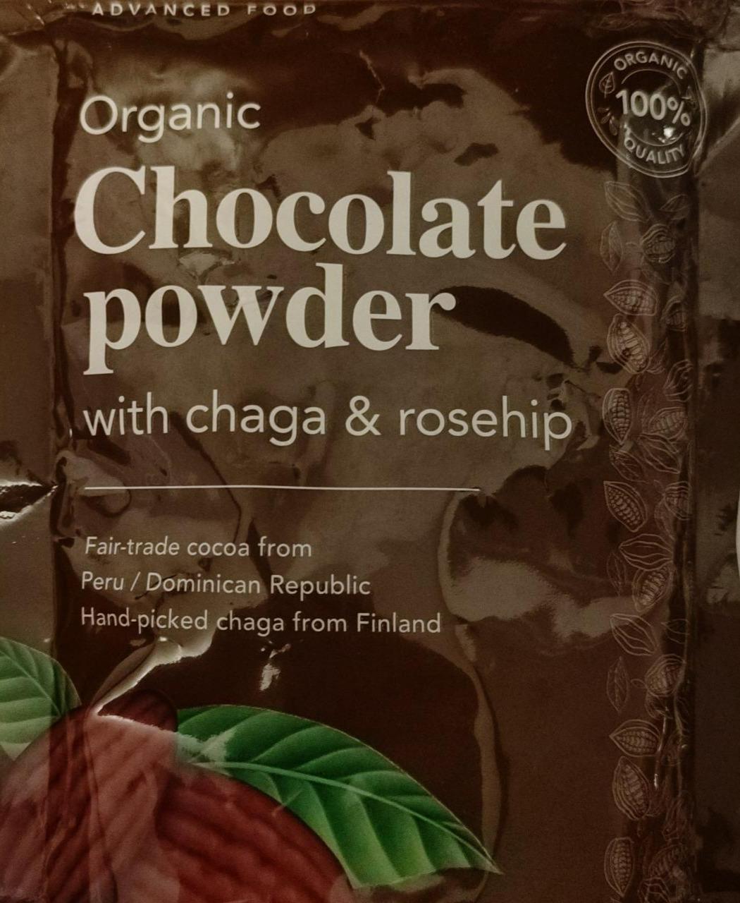 Fotografie - Organic Chocolate powder with chaga & rosehip DoktorBio