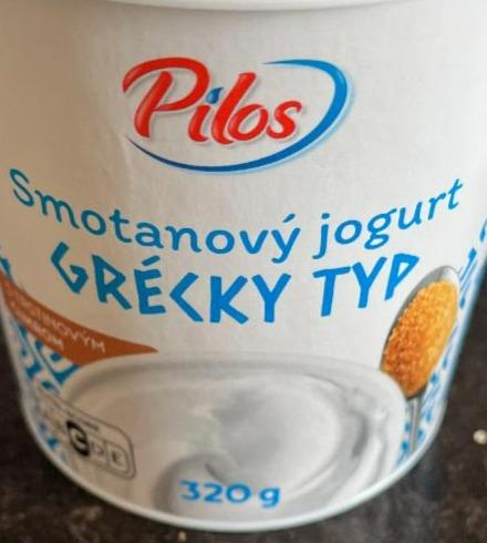 Fotografie - Smotanový jogurt Grécky typ s trstinovým cukrom Pilos