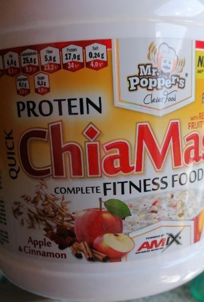 Fotografie - Mr.Popper´s Protein ChiaMash Apple & Cinnamon