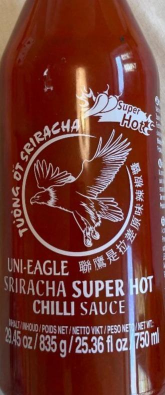 Fotografie - Sriracha Super Hot Chilli Sauce Uni Eagle