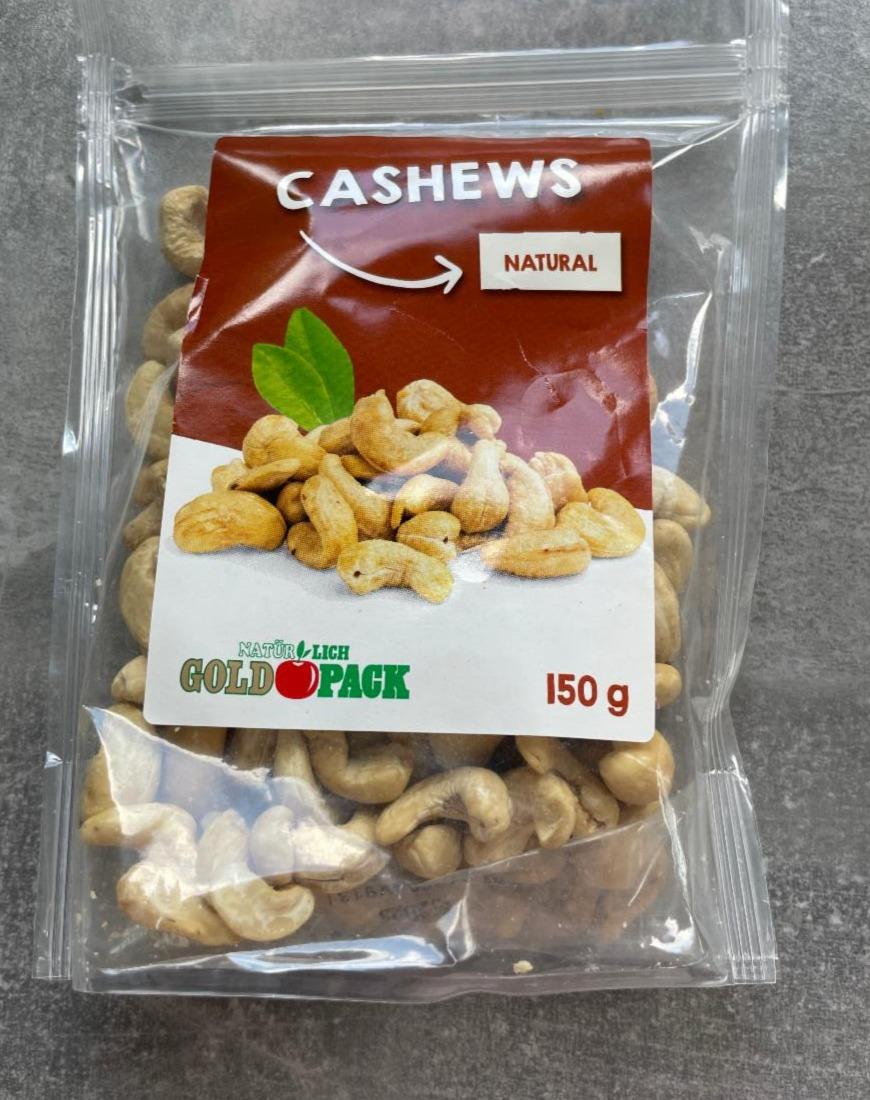 Fotografie - Cashews natural Natürlich Goldpack