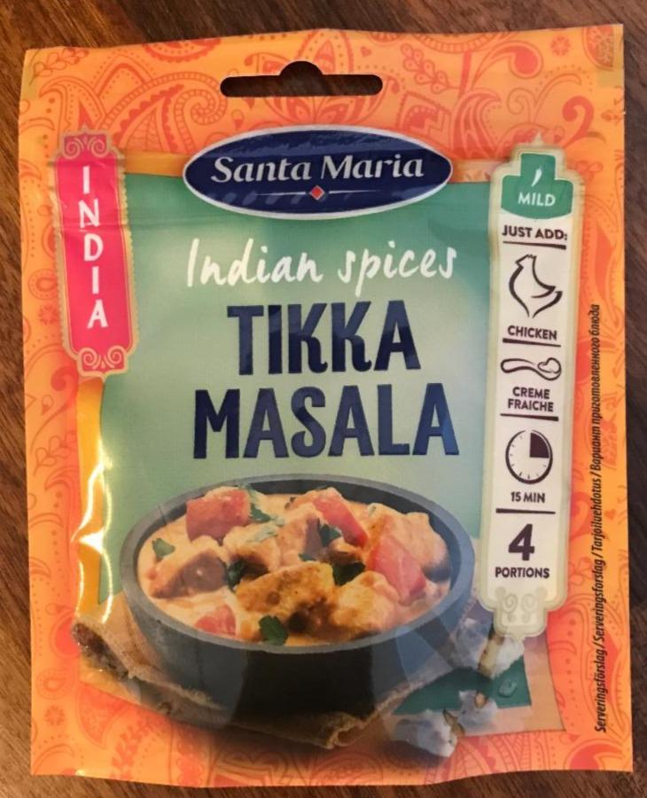 Fotografie - Indian Spices Tikka Masala Santa Maria