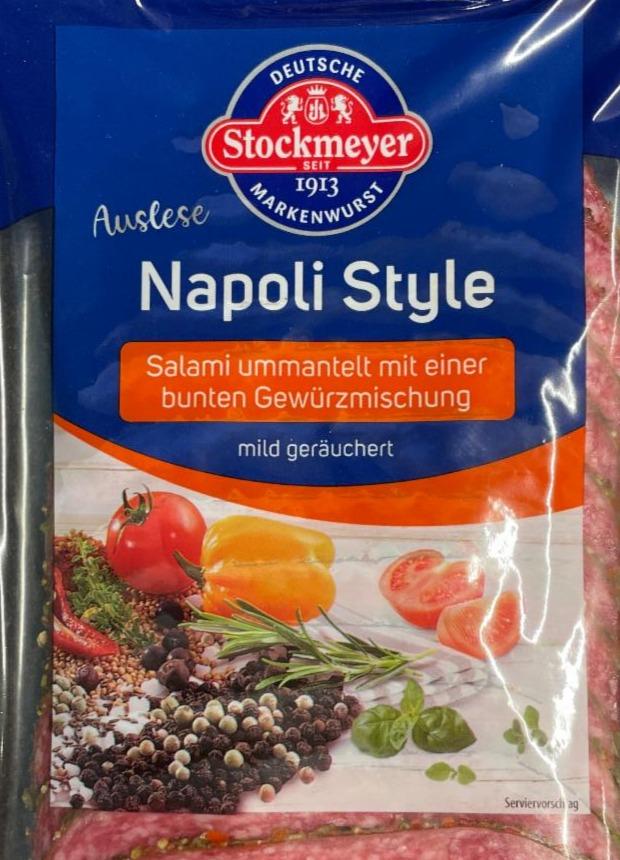 Fotografie - Napoli Style Salami mild geräuchert Stockmeyer