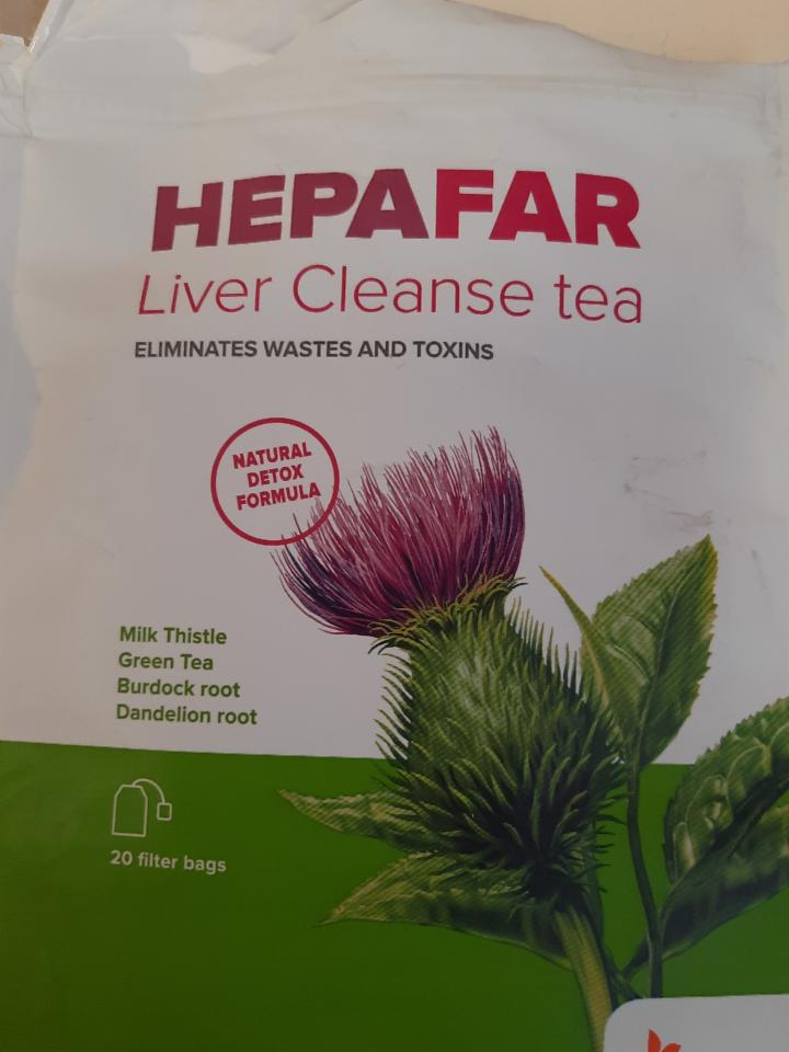 Fotografie - hepafar liver Cleanse tea