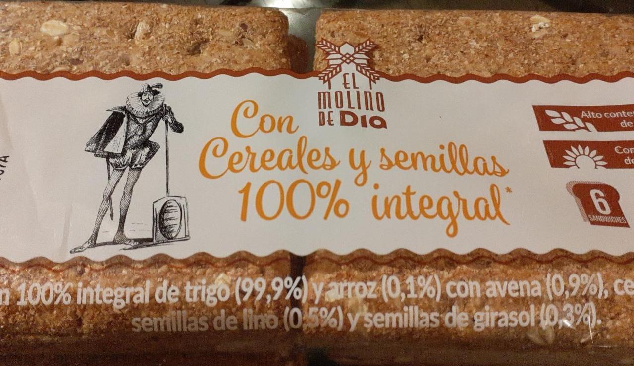 Fotografie - Con Cereales y semillas 100% integral El Molino de Dia