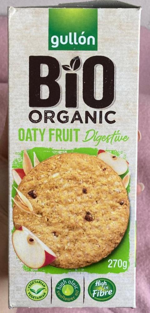 Fotografie - Bio Organic Oaty Fruit Digestive Gullón