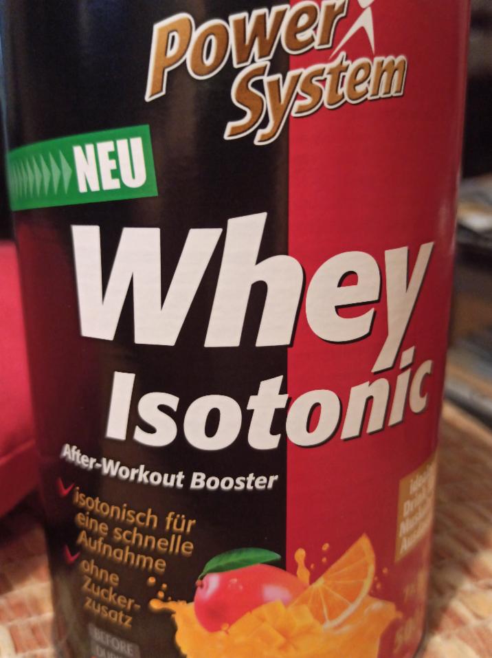 Fotografie - Whey isotonic Power System