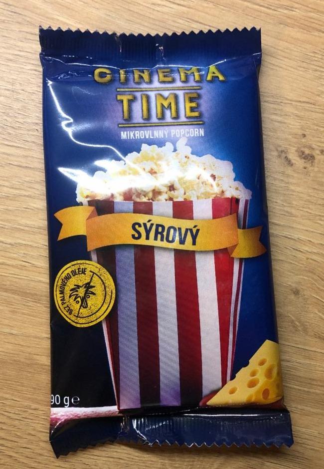Fotografie - Mikrovlnný Popcorn sýrový Cinema Time