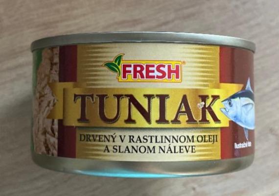 Fotografie - Tuniak drvený v rastlinnom oleji a slanom náleve Fresh