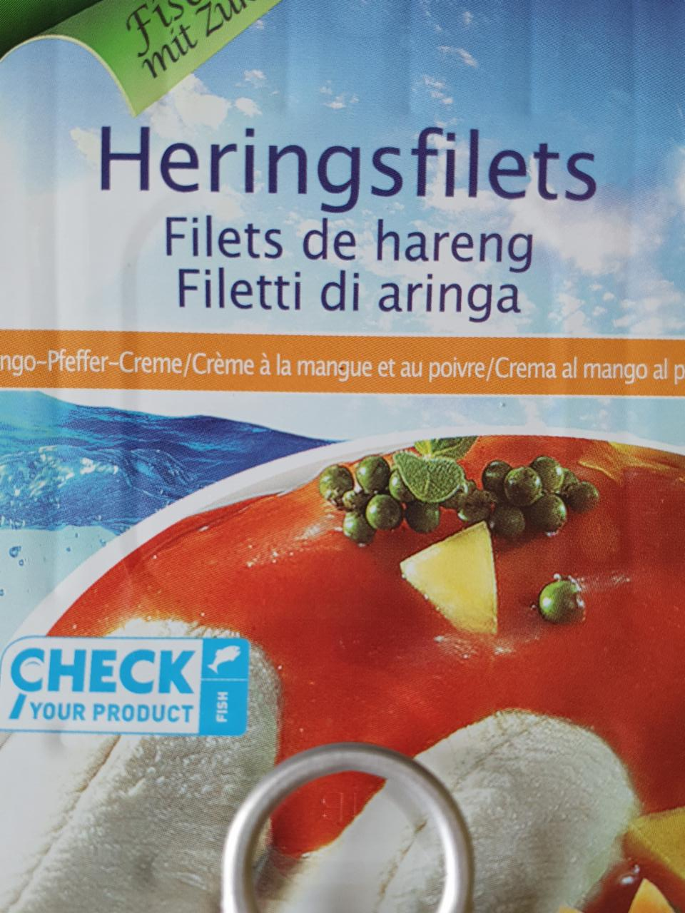 Fotografie - Heringsfilets Mango-Pfeffer-Creme Almare Seafood