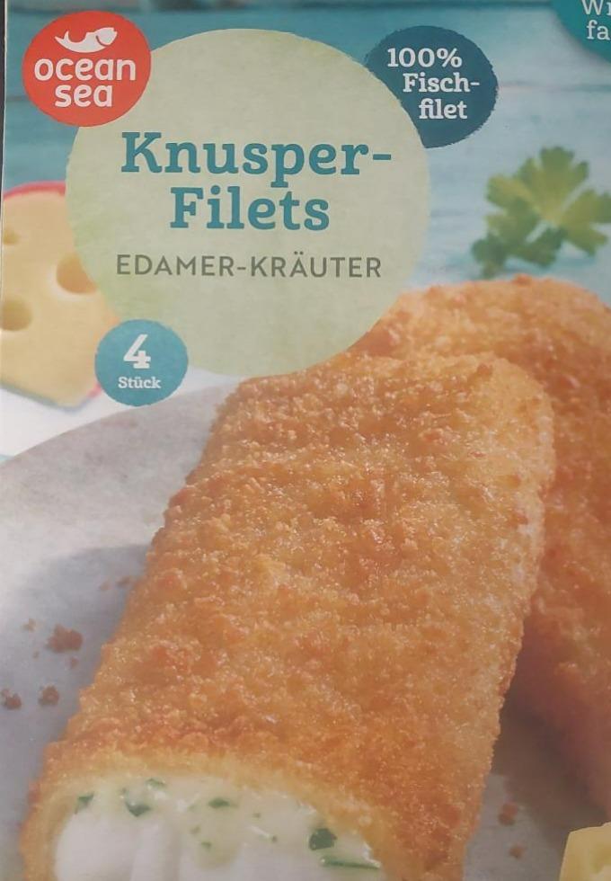 Fotografie - Knusper filets edamer-kräuter Ocean sea