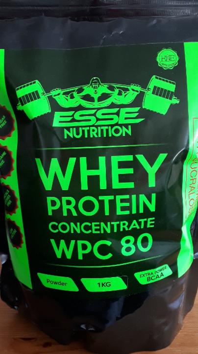 Fotografie - Whey protein concentrate WPC 80 - ESSE Nutrition