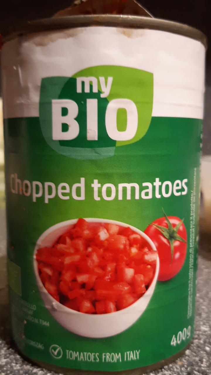 Fotografie - Chopped tomatoes (organická sekaná rajčata v rajčatové šťávě) My Bio