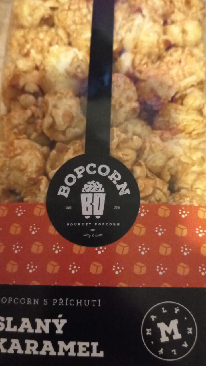 Fotografie - Popcorn s příchutí Slaný karamel Bopcorn