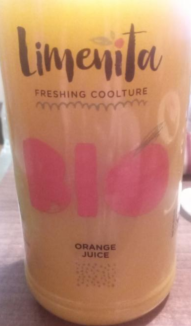 Fotografie - Limenita freshing coolture Orange Juice 