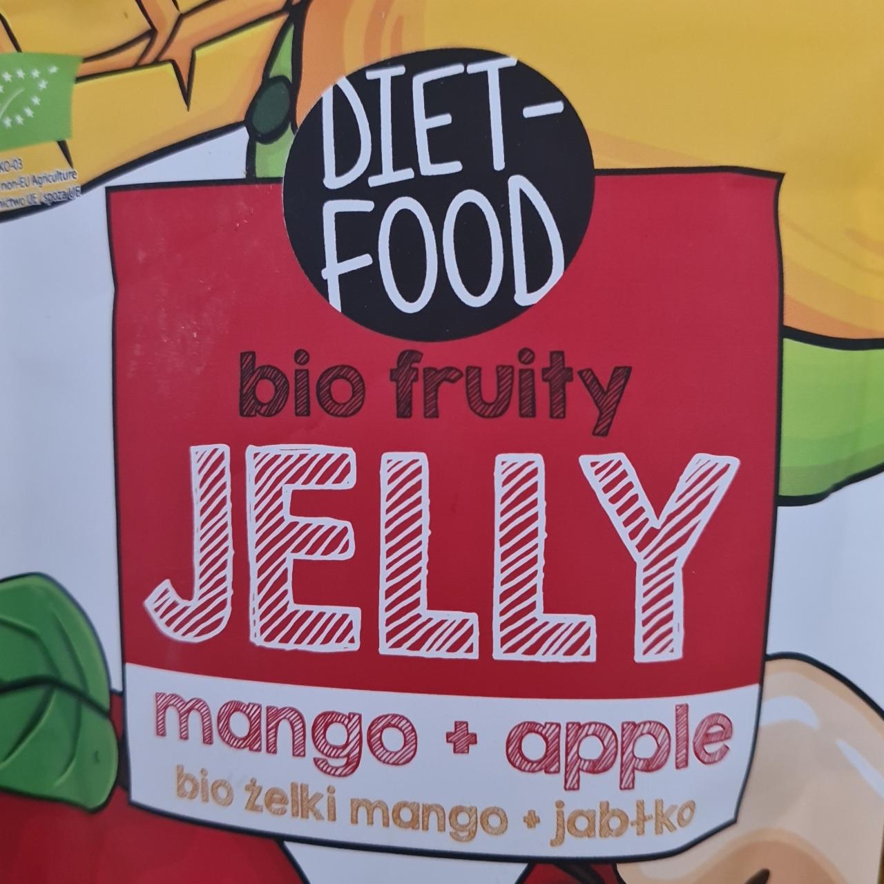Fotografie - Bio Fruity Jelly Mango + Apple Diet Food