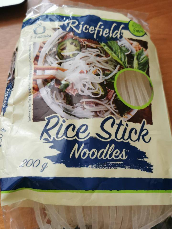 Fotografie - Rice stick noodles Ricefield