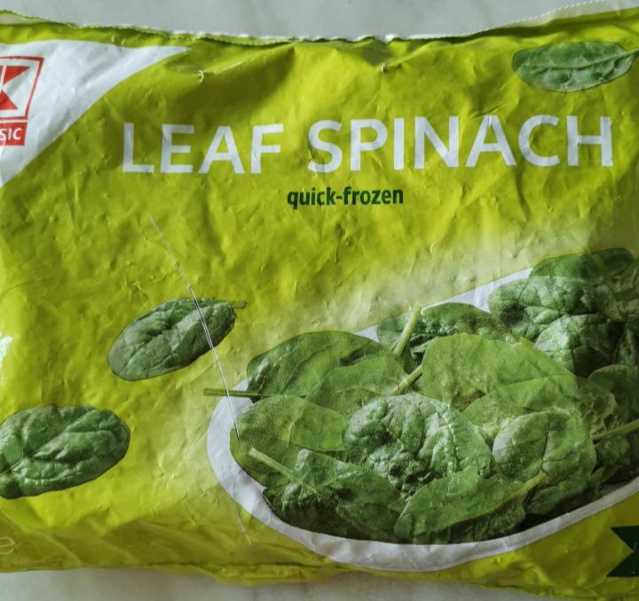 Fotografie - Leaf spinach quick-frozen K-Classic