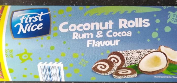 Fotografie - Coconut roll rum cocoa XXL First Nice