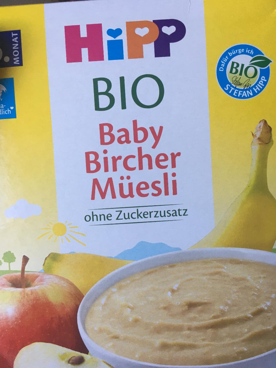 Fotografie - Bio Baby Bircher Müesli Ohne Zuckerzusatz Hipp