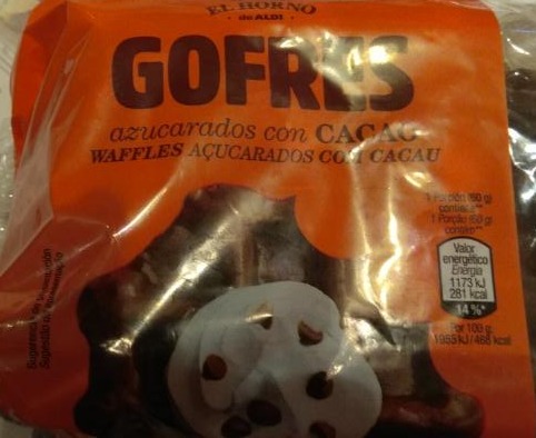 Fotografie - Gofres cacao waffles