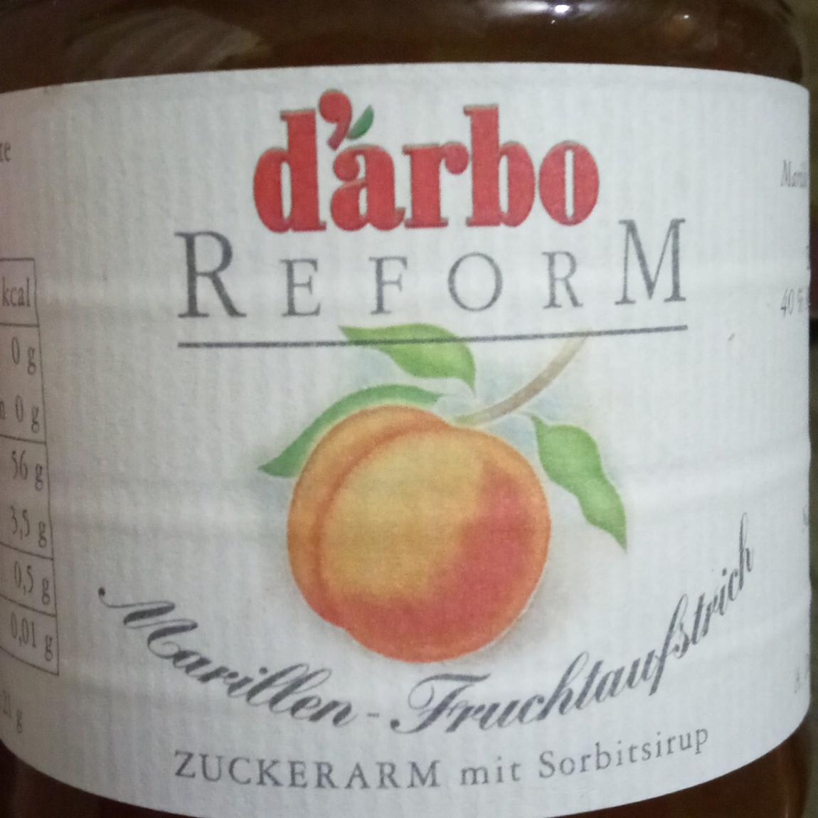 Fotografie - Reform Marillen-Fruchtaufstrich Darbo