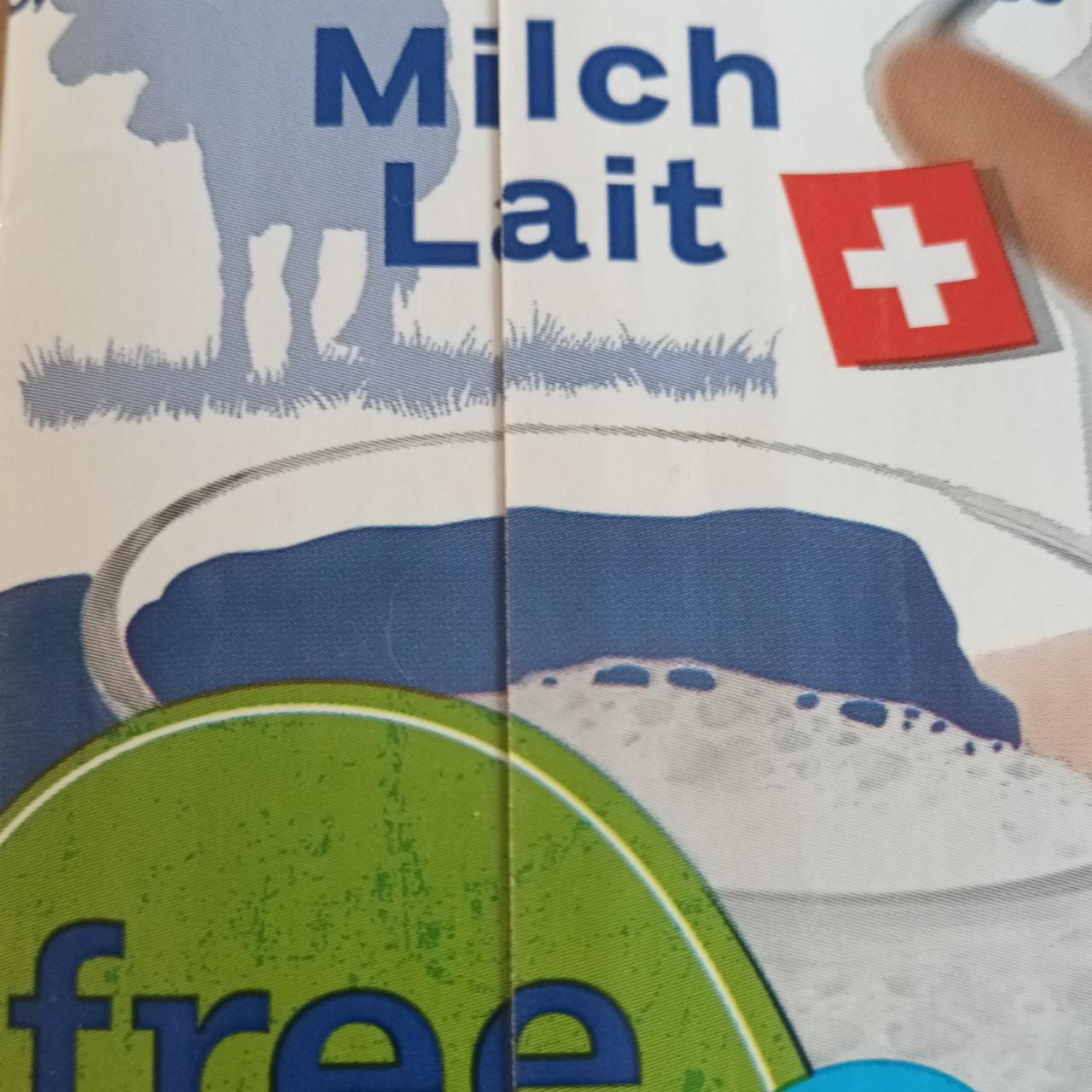 Fotografie - Milch lait free from ohne Lactose Coop