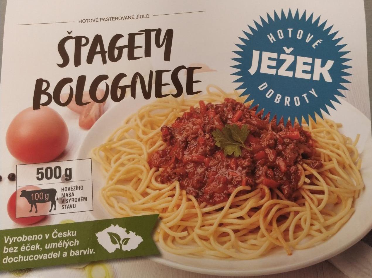 Fotografie - Špagety Bolognese Hotové Ježek Dobroty