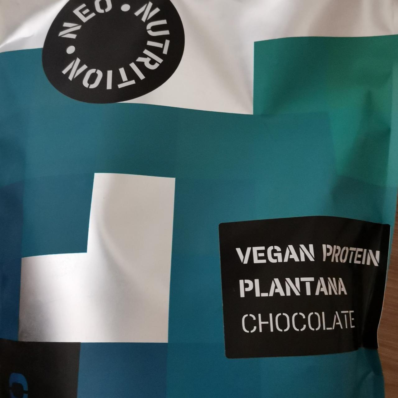 Fotografie - Vegan protein plantana chocolate NEO NUTRITION
