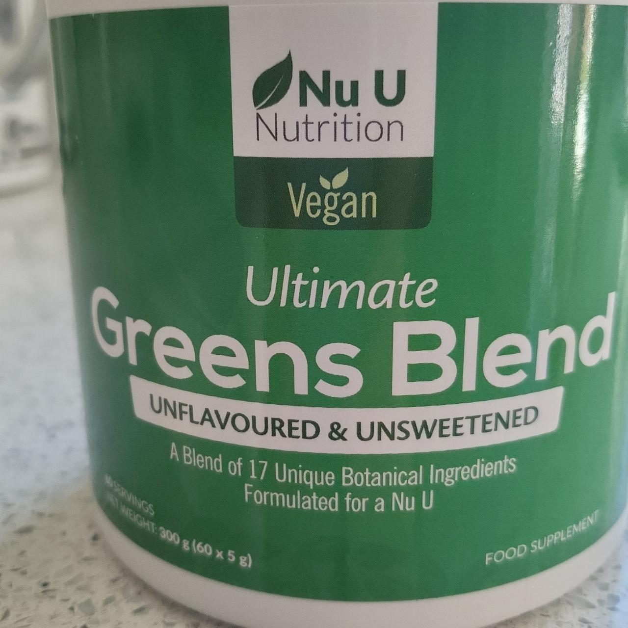 Fotografie - green blond ultimate Nutrition Vegan