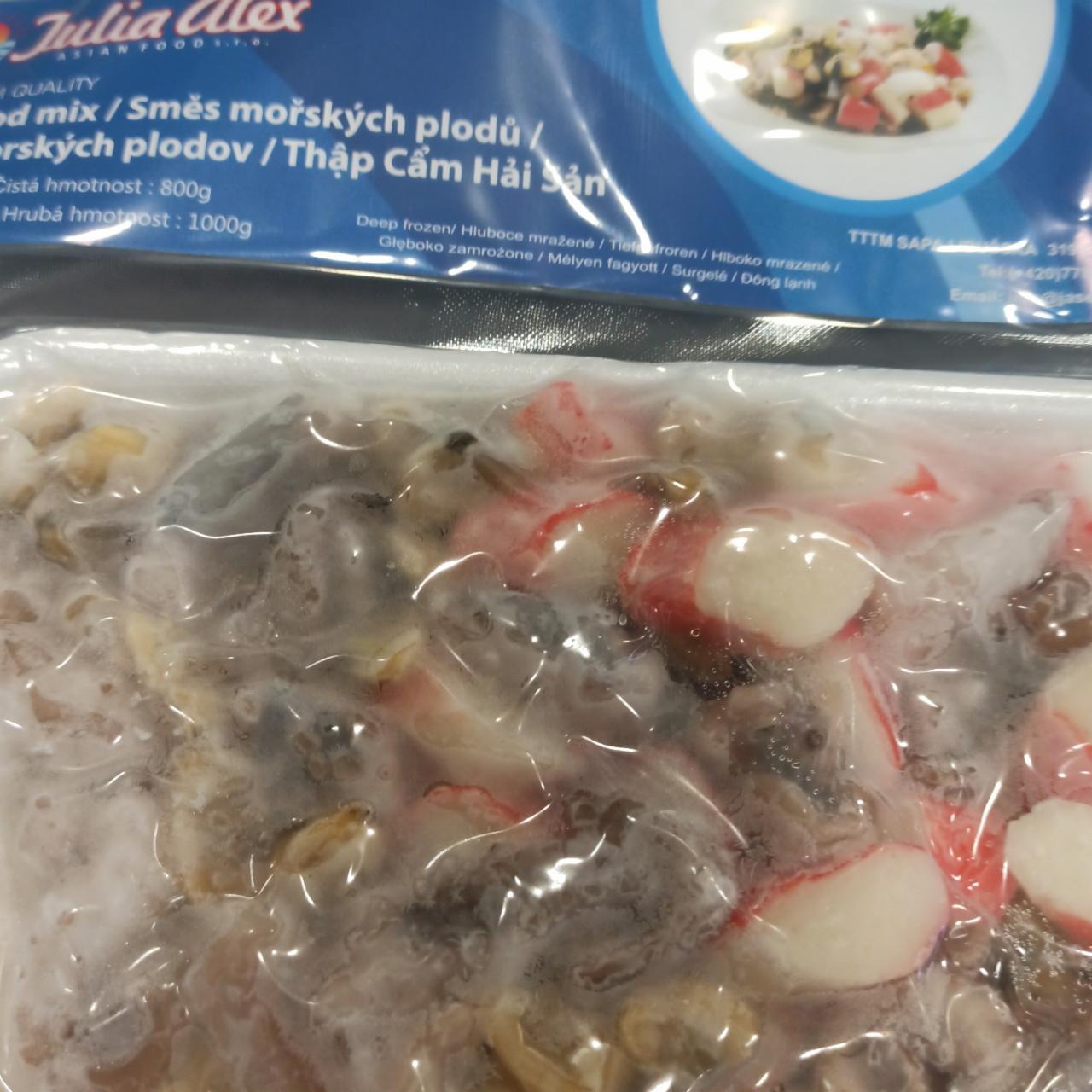 Fotografie - mix mořských plodů asianfood Seafood