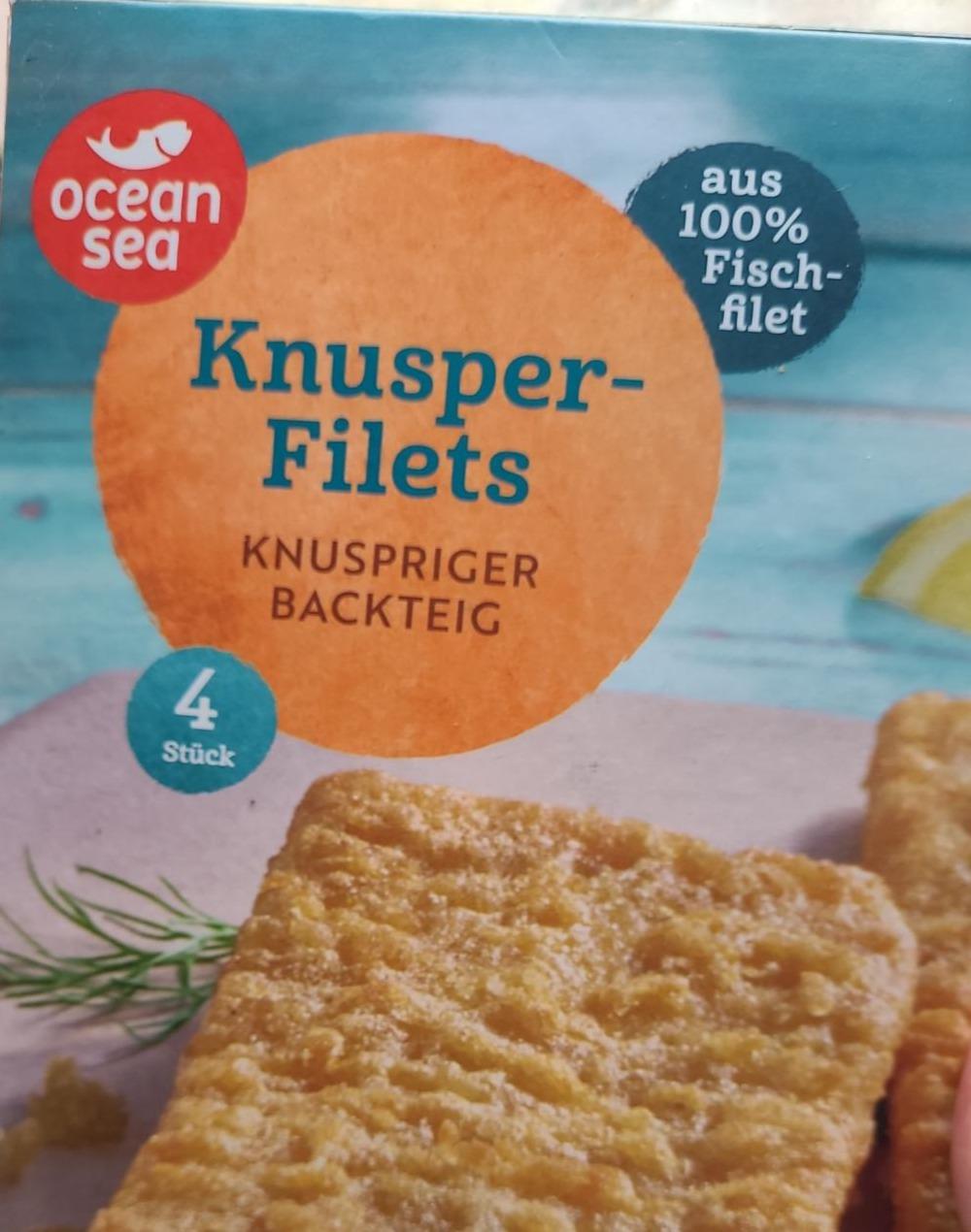 Fotografie - Knusper filets knuspriger backteig Ocean Sea