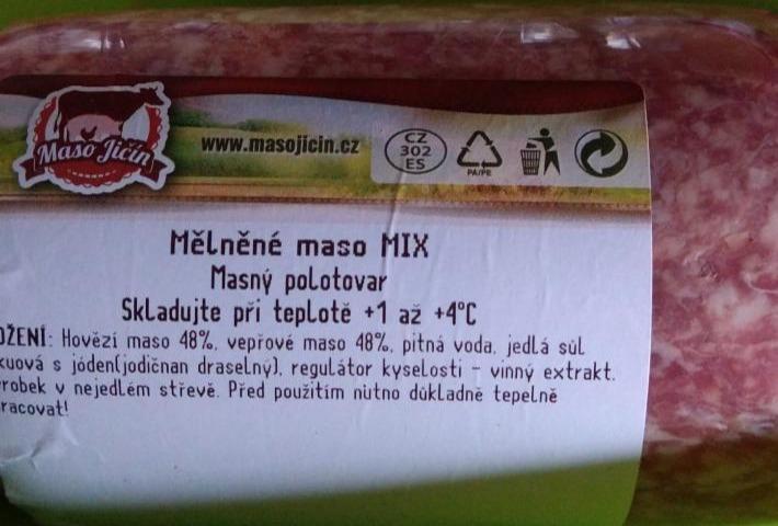 Fotografie - Mělněné maso Mix Maso Jičín
