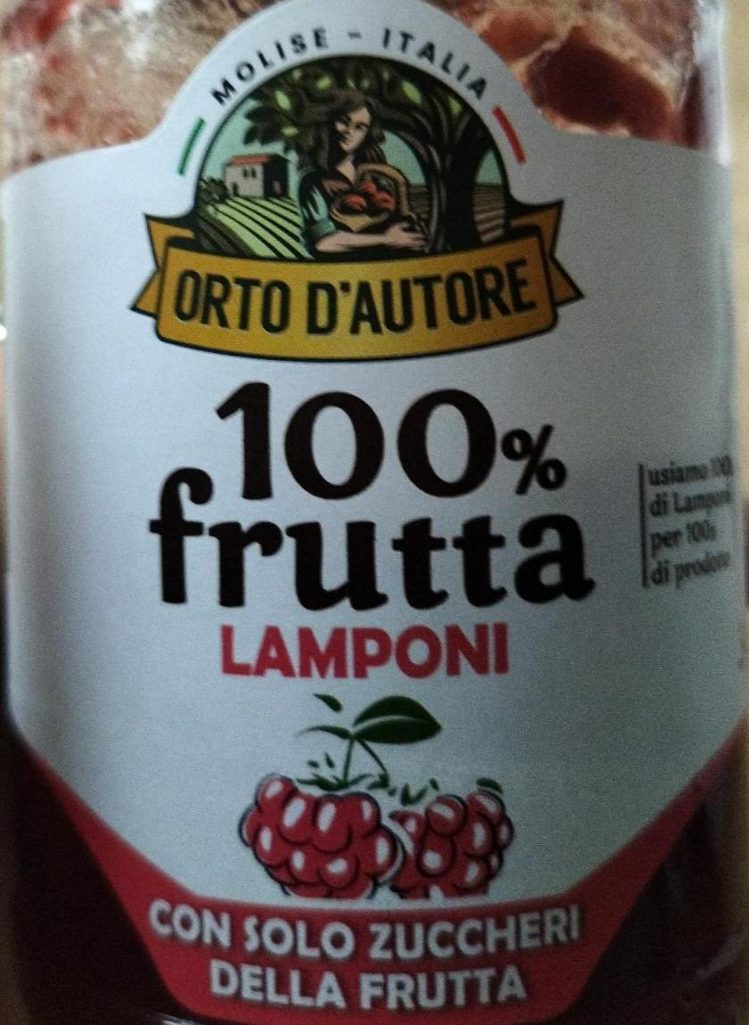 Fotografie - 100% Frutta lamponi Orto D'autore