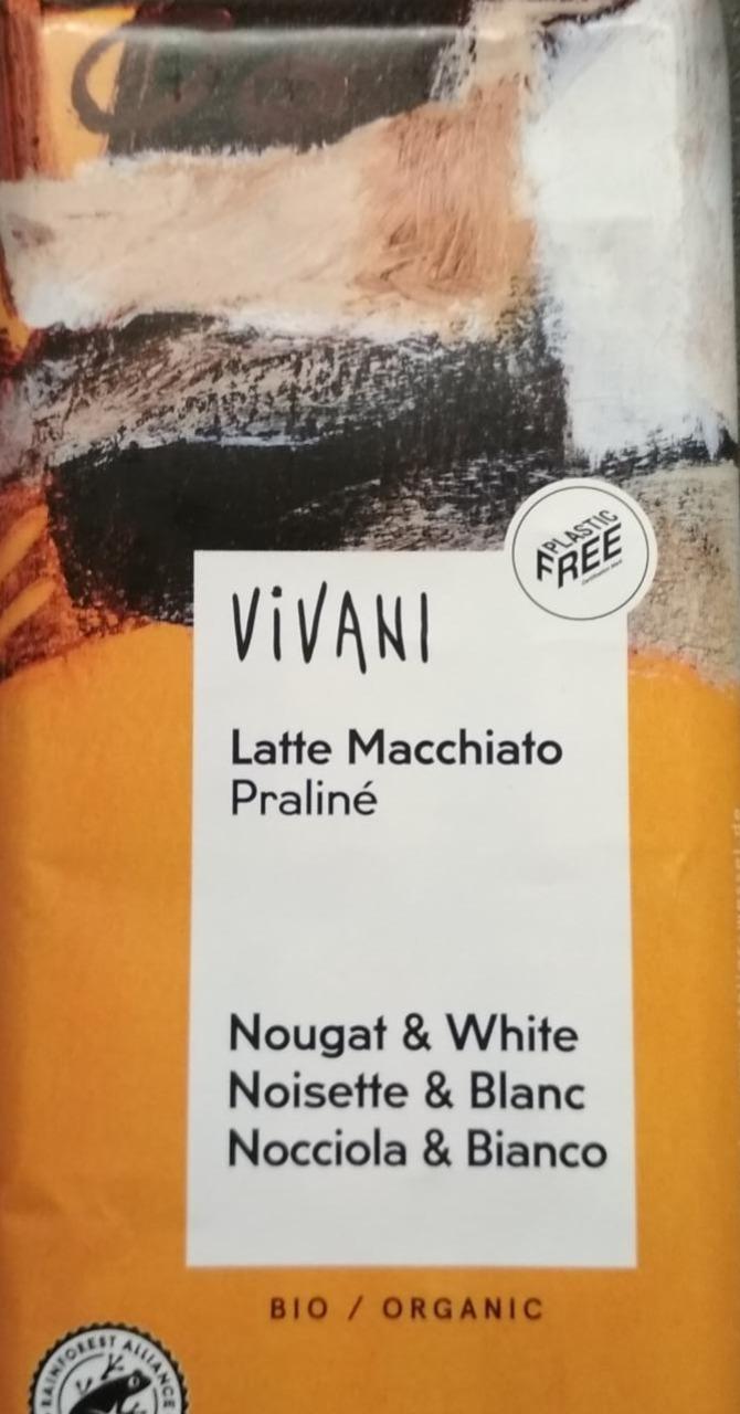 Fotografie - Latte Macchiato Praliné nougat & white Vivani