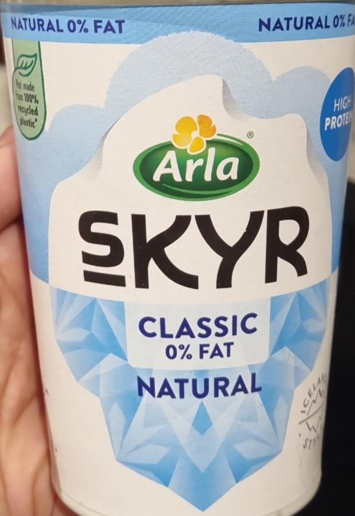 Fotografie - Skyr Classic 0% fat Natural Arla