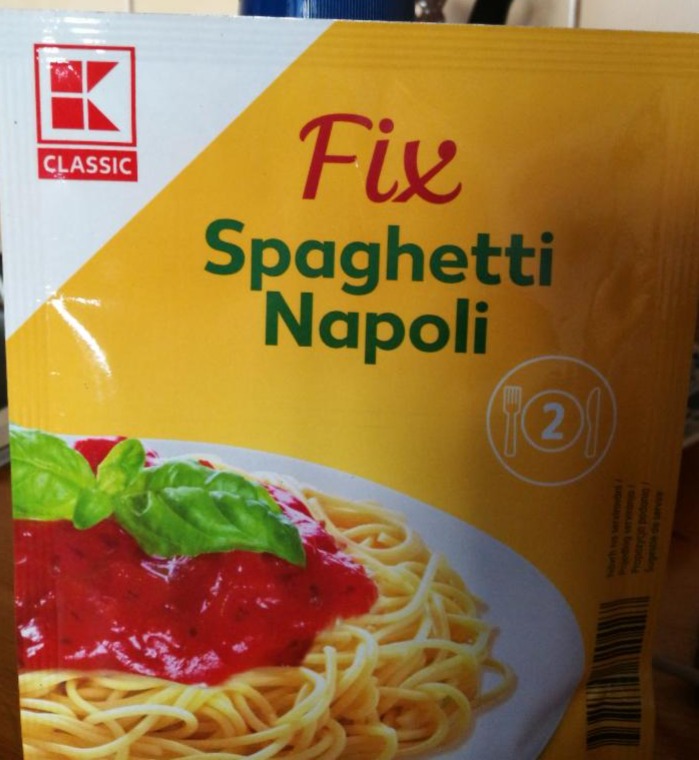 Fotografie - Fix spaghetti Napoli K-Classic