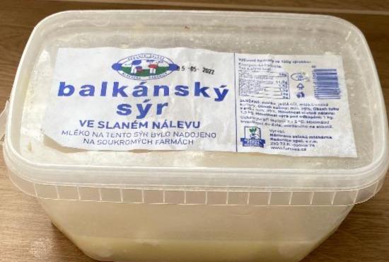 Fotografie - Balkánský sýr ve slaném nálevu Němcova selská mlékárna Radonice
