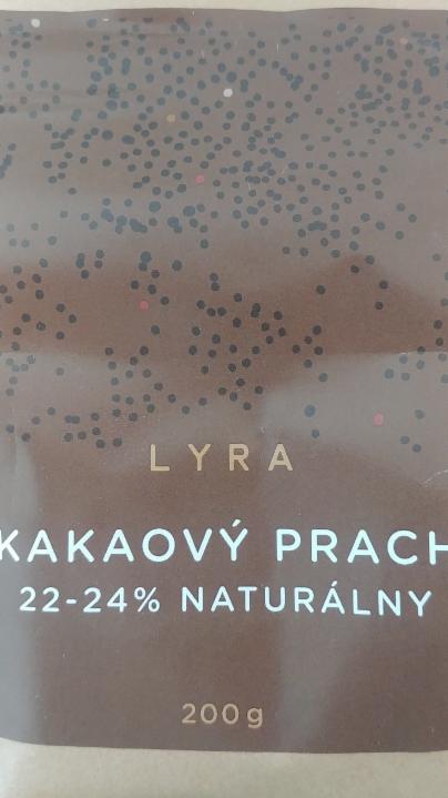 Fotografie - Kakaový prach 22-24% naturálny Lyra