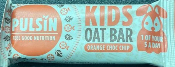 Fotografie - Kids Oat Bar Orange Choc Chip Pulsin