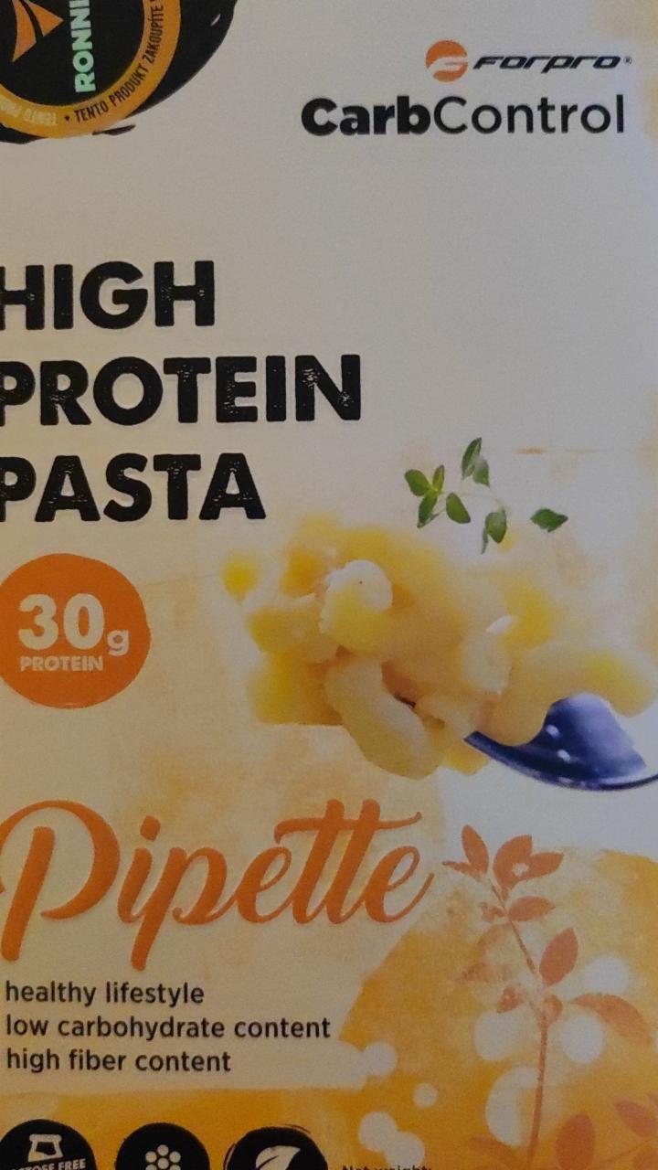 Fotografie - High Protein Pasta Pipette Forpro
