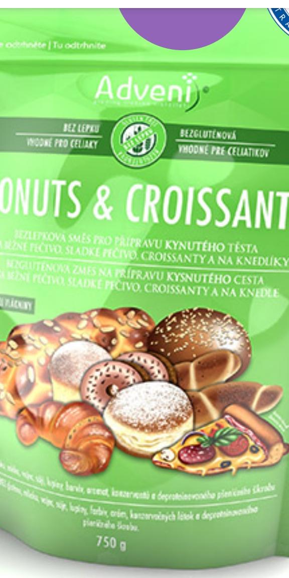 Fotografie - Donuts & Croissants bezlepková směs Adveni