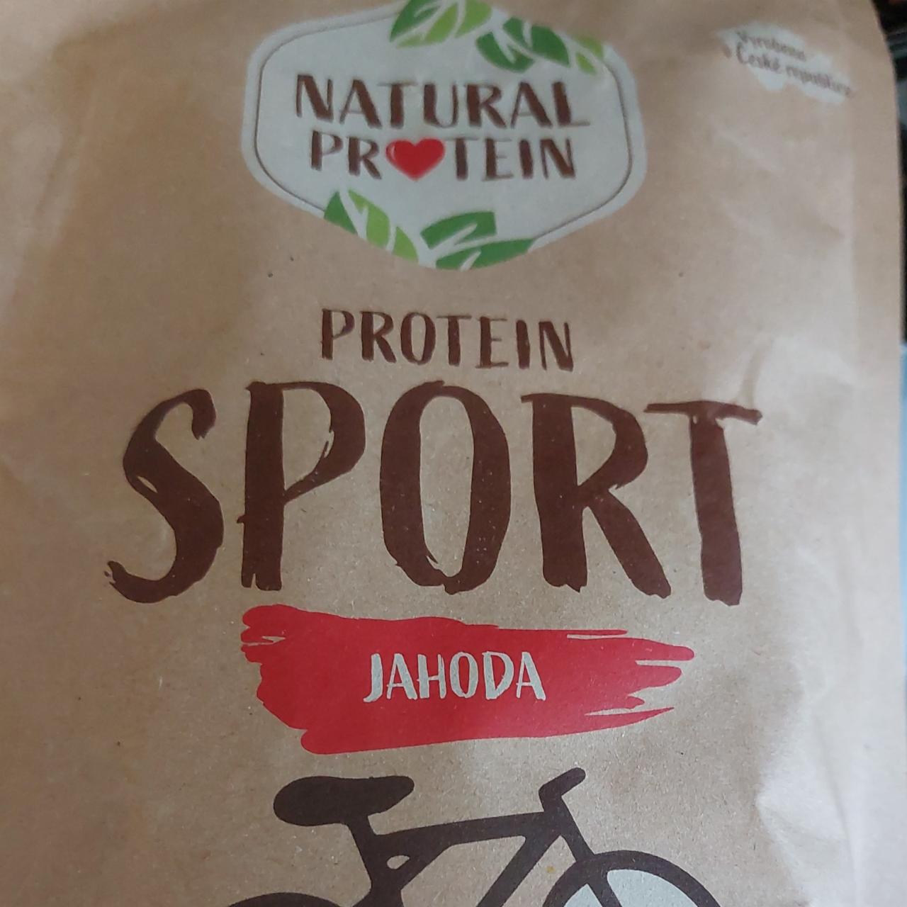 Fotografie - Protein Sport Jahoda Natural protein