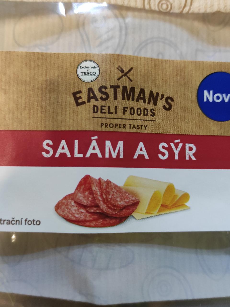 Fotografie - Bageta Salám a Sýr Eastman's Deli Foods