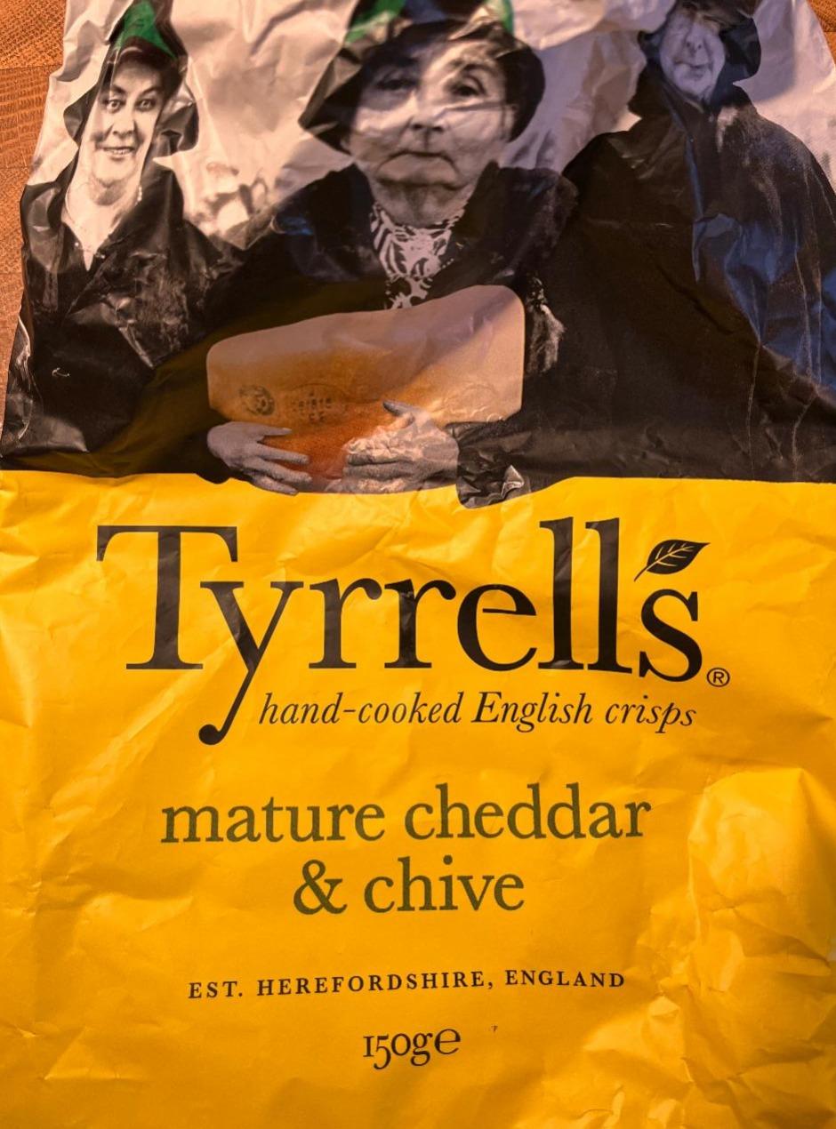 Fotografie - Mature cheddar & chive Tyrrell's
