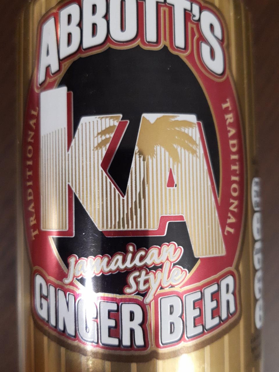 Fotografie - Abbott's Ginger Beer Jamaican style