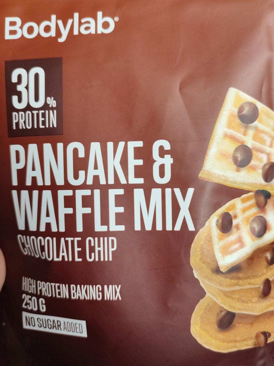 Fotografie - Pancake & waffles chocolate chip Bodylab