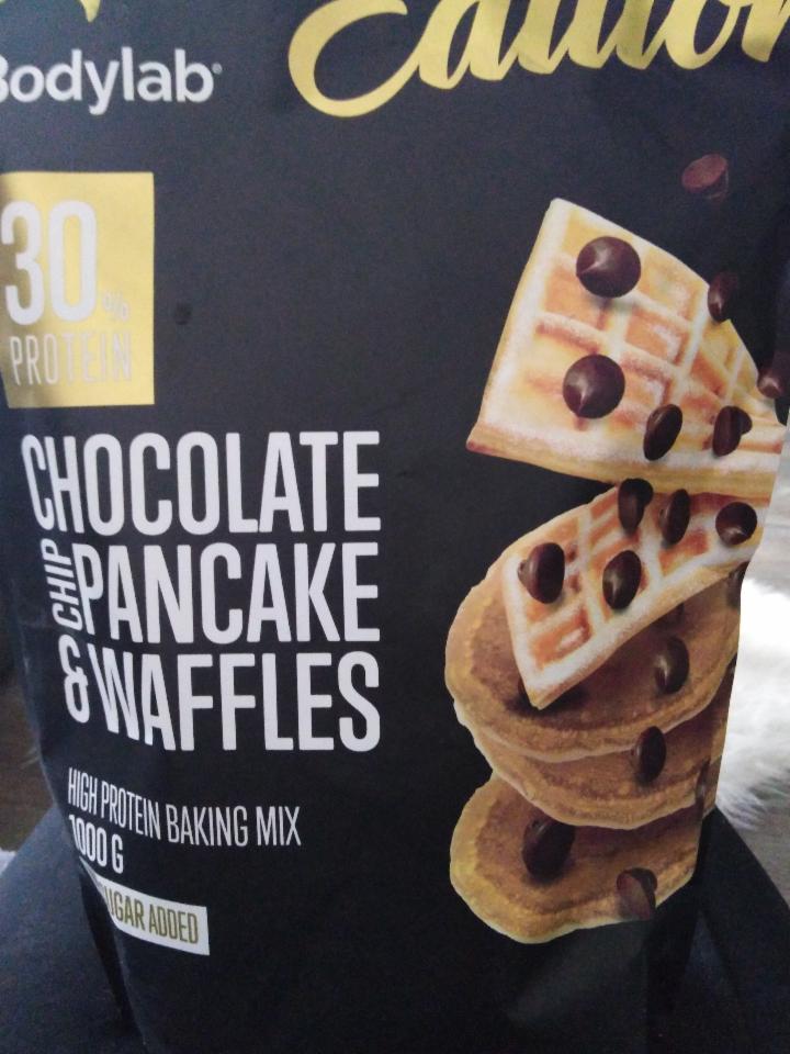 Fotografie - chocolate pancake & waffles chip Bodylab