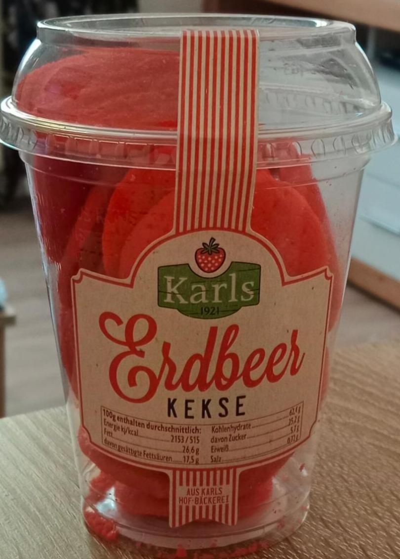 Fotografie - Erdbeer Kekse Karls