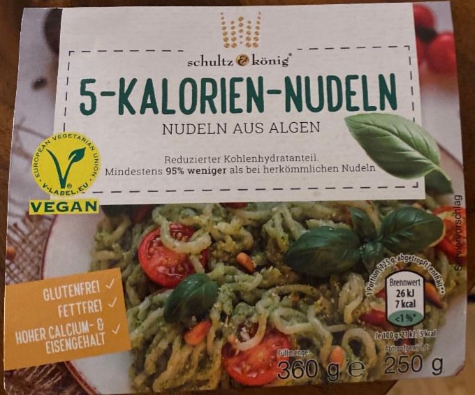 Fotografie - 5-Kalorien-Nudeln aus Algen Schultz & König